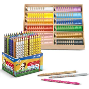 Pastelka Pastelka Lyra GROOVE JUMBO, trojhranná - akvamarín (Pastelka Lyra GROOVE JUMBO, trojhranná - akvamarín)