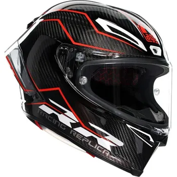 Helma na motorku AGV PISTA GP RR E2206 CARBON/RED vel. M