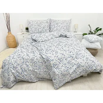 Povlečení PRODLOUŽENÉ BAVLNĚNÉ POVLEČENÍ 70x90/140x220cm - KAMÍNKY