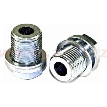 Auto-moto výpustný šroub olejové vany M18x1.5 L=18 mm, celk. délka = 28 mm