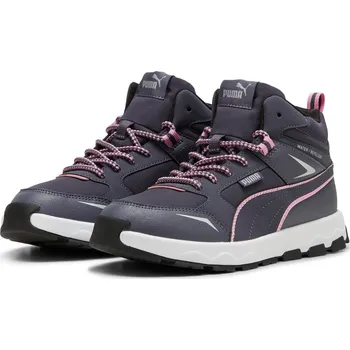 Chlapecká obuv Dětské Vysoké boty PUMA EVOLVE TRAIL JR 39764403 – Šedá 39