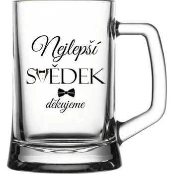 Party dekorace Svatební krýgl pro svědka - 0,3 l