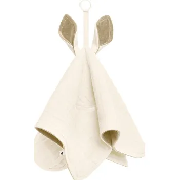 Hračka BIBS Kangaroo mazlíček z Bio bavlny Ivory