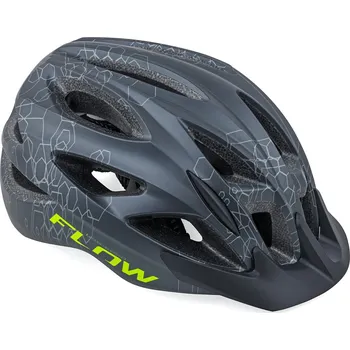 Cyklistická přilba Přilba Author Flow Inmold X9 54-58cm - 201 černá-matná