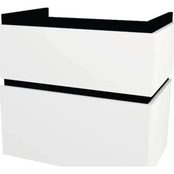 Koupelnový nábytek Koupelnová skříňka pod umyvadlo Devo Viva 2.0 bílá matná 69 x 66 x 44 cm VV2-SU2S69x66-F83