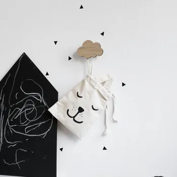 Věšák MASELIVING Nástěnný věšáček Cloud Oak