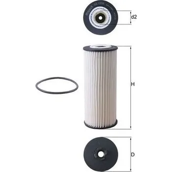 Olejový filtr Olejový filtr, , KNECHT, OX 1236D