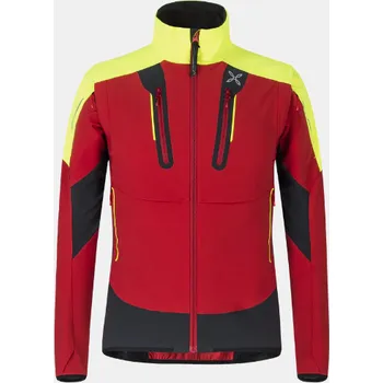 MONTURA bunda BRAVE 2 JACKET ČERVENO/ŽLUTÁ Velikost: L