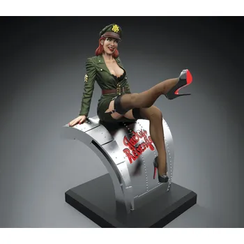 Plastikový model Royal Model Pin Up Pilot (75mm)