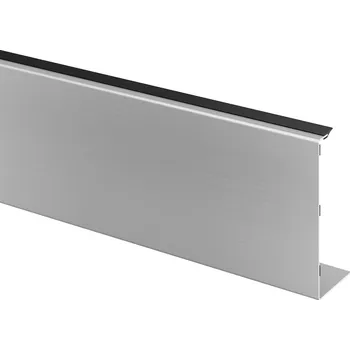 Zábradlí Zakrytování, Easy Glass Smart, boční montáž Zakrytování, Easy Glass Smart, boční montáž, vnější strana, délka 5000 mm, hliník, surový