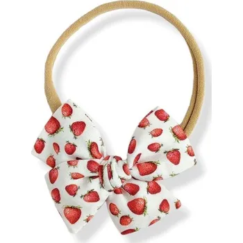 Aliro Čelenka Aline vzorovaná JAHODY - Mini (0-1rok)