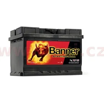 Autobaterie 60Ah baterie 480A, pravá BANNER Starting Bull 241x175x175