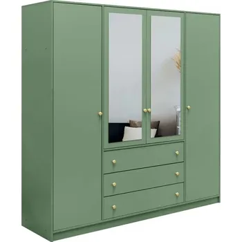 Šatní skříň ArtStol Šatní skříň SIENA 2 D4 | zelená