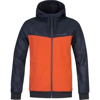 Pánská bunda Pánská softshellová bunda Hannah MARON XXL Černá, Oranžová, Tmavě šedá