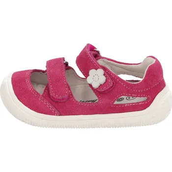 Dívčí sandály Protetika - barefoot polootevřené boty MERYL fuxia - TOP AKCE! Veľkosť: 21