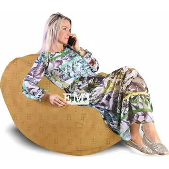 Sedací pytel Sedací pytel hruška semišová Relax EMI