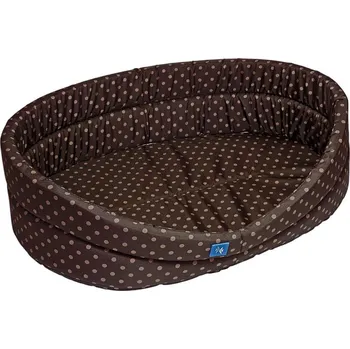 Pelíšek pro psa PROFIZOO Odolný Pelech Standard 85 vínová/vínová (Spylon)