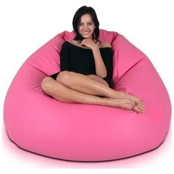 Sedací pytel Sedací vak koule růžová EMI
