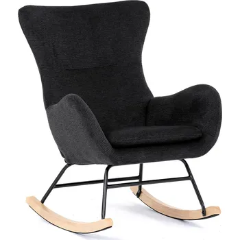 Křeslo Houpací křeslo černá AK-376 BK2