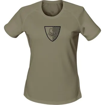 Dámské tričko Dámské funkční tričko 532. prapor elektronického boje - olivová