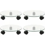 Podstavec pod květináč 4 ks Dekorhome