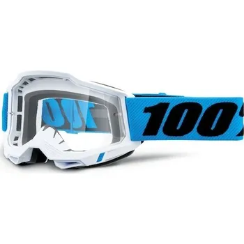 Motocyklové brýle ACCURI 100% brýle Novel, čiré plexi