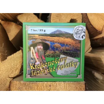 CLIP - Božena Jílková Krakonošovy lázeňské oplatky - S lískovými oříšky, 55g