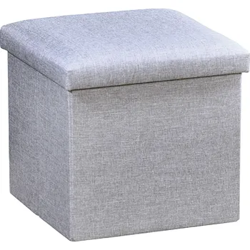 Botník KESPER Taburet, 38 x 38 x 38 cm, světle šedý KESPER 15956