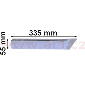 Autodíl boční lišta předního blatníku s chromovým pruhem P