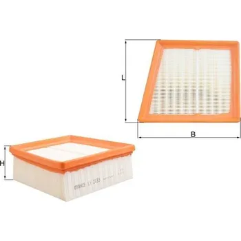 Vzduchový filtr Vzduchový filtr, , 1516725, 1729860, 1739714, 1752535, 1793585, 1803059, 1810699, 1836805, 8V219601A1A, 8V219601AA, 8V219601AB, CN119601AC, CN119601AD, ET769601AA, KNECHT, LX 2633