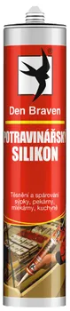 stavební silikon Den Braven Potravinářský silikon 280 ml transparentní