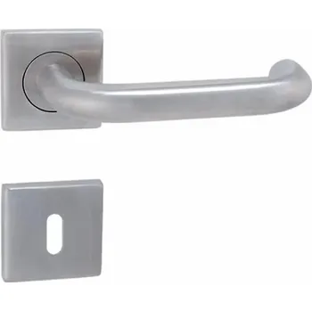 Dveřní kování MP Kování – Coslan – HR klika/klika broušená nerez