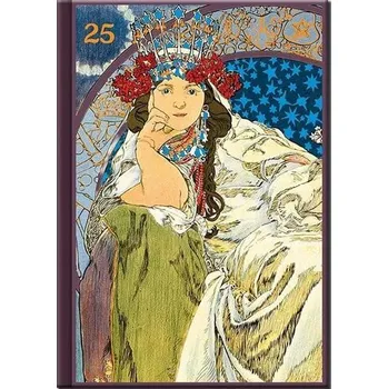 Diář Diář 2025 Art Mucha, týdenní A5