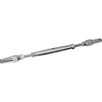 Easy Q-web, napínák pro obvodové lano, dvojitý samosvor, 6 mm, nerez. ocel 316, kartáčovaná