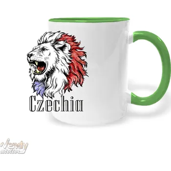 Hrnek - Czechia Barva: Zelená