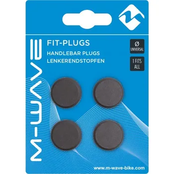 Řídítka zátky do řidítek gumová sada 4ks originální balení