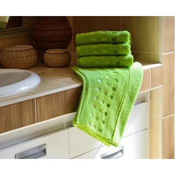 Osuška Luxusní Froté OSUŠKA ZORA 70x140 cm - ZELENÁ