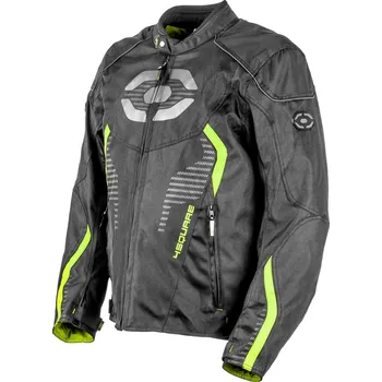 Moto bunda Street bunda sportster, 4square - pánská (černá,žlutá fluo, vel. xl)