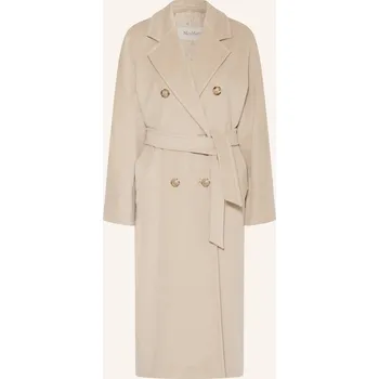 Max Mara Dámský Vlněný Kabát Madame, režná, 32