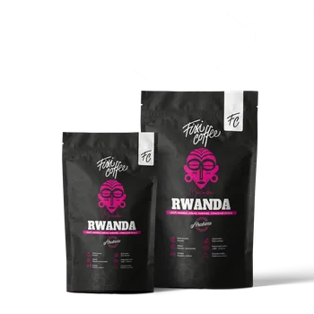 Káva Fixi Coffee Rwanda Macuba – výběrová káva, 100% arabica zrnková / sáček Doypack / 250 g