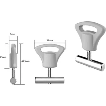 Příslušenství ke karavanu Reimo Tent Sada zajištění kedrové lišty Ø 7 mm, 2 ks