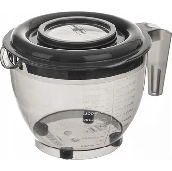 Miska Orion plastová 2,5 l průhledná 24 cm s víkem, vhodná do myčky nádobí