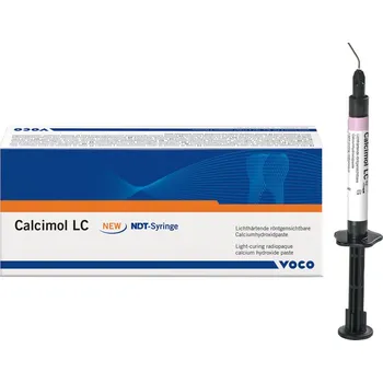 Farmaceutická surovina VOCO Calcimol LC, stříkačka 2x2,5 g