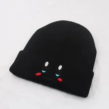 Čepice Pletená zimní čepice pro děti a dospělé | pohodlná čepice - Černá