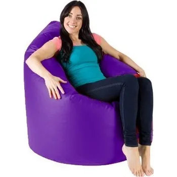 Sedací pytel Sedací vak hruška fialová EMI