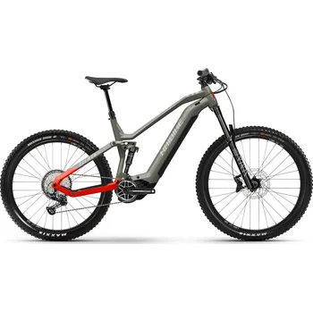 Elektrokolo Haibike AllMtn 4 720 Wh 29"/27,5" Gloss Khaki Red 2023
