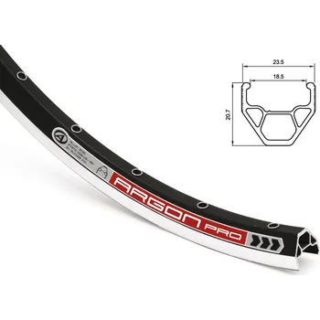 Ráfek na kolo Ráfek AUTHOR ACO Argon Pro X7 CNC 559x19/ 32 - černá