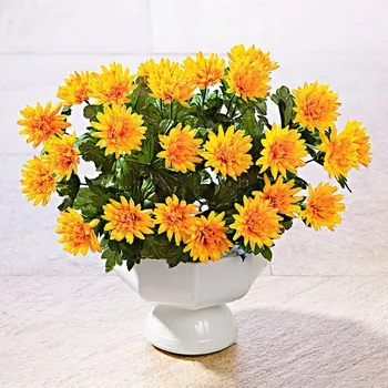 umělá květina 3Pagen Kytice aster oranžová