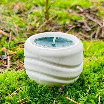 Malvínek 3D omalovánka - Svícínek + svíčka zdarma