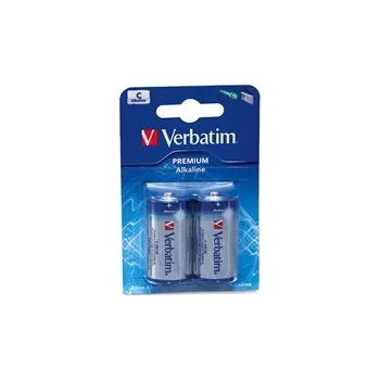 Článková baterie VERBATIM Alkalické baterie C, 2 PACK / LR14